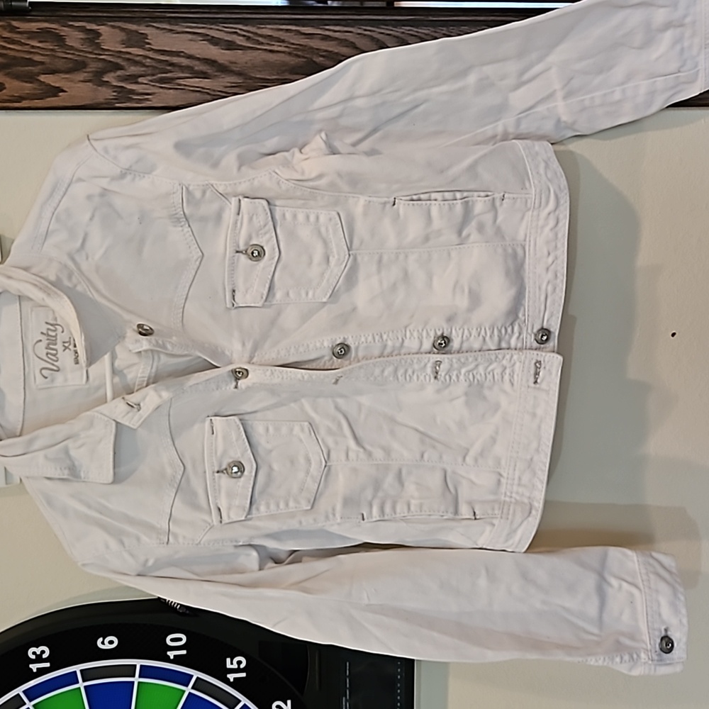 Vanity White Jean Jacket
